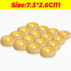 A collection of small, round LED floating sensor tealight candles.