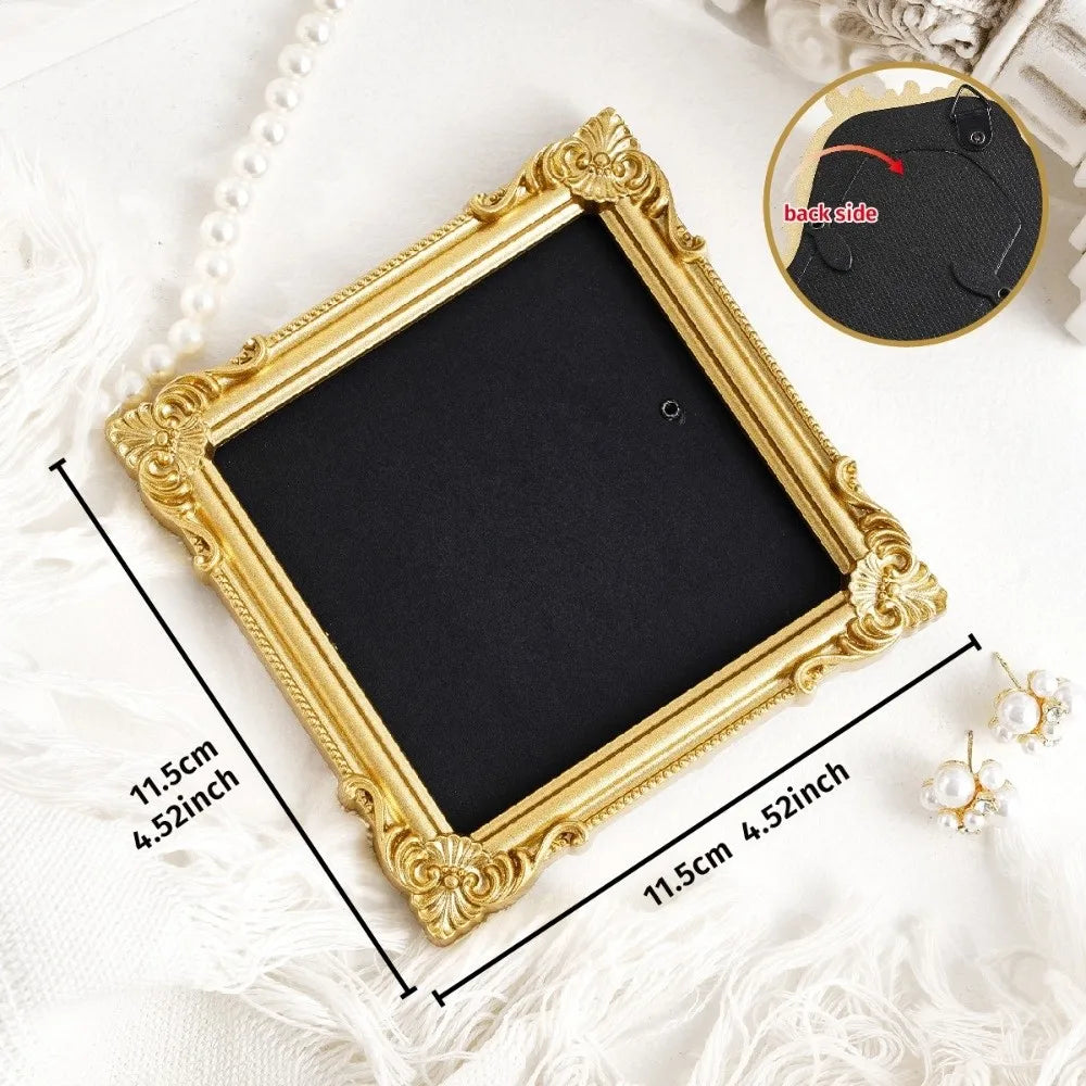 Ornate Resin Hanging Photo Frame for Vintage Décor