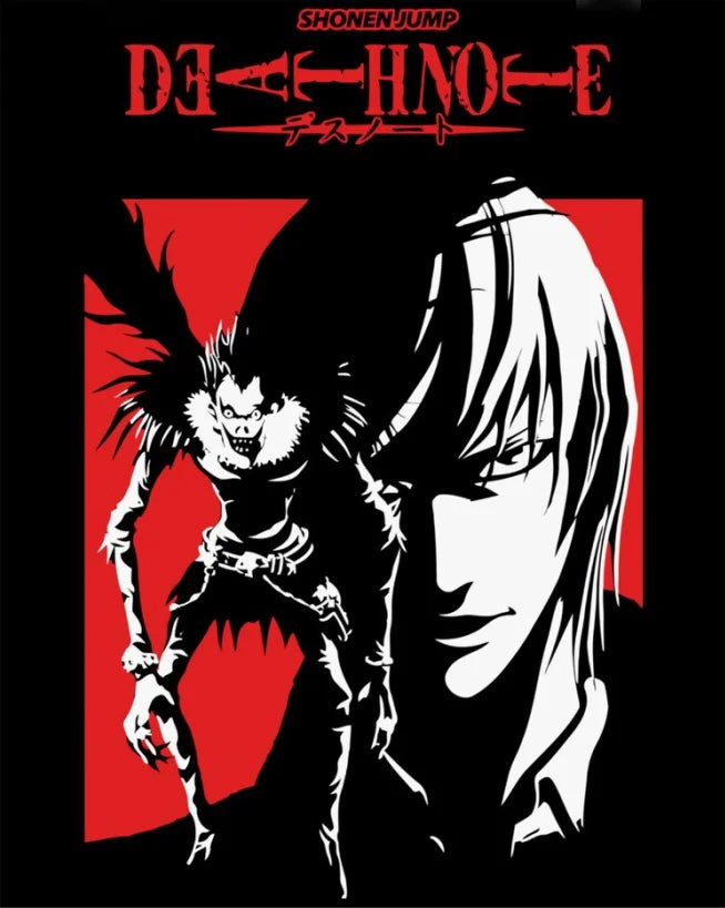 Death Note Anime Canvas Wall Art - Yagami Light Poster