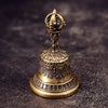 Tibetan Bronze Decorative Bell with Keychain
