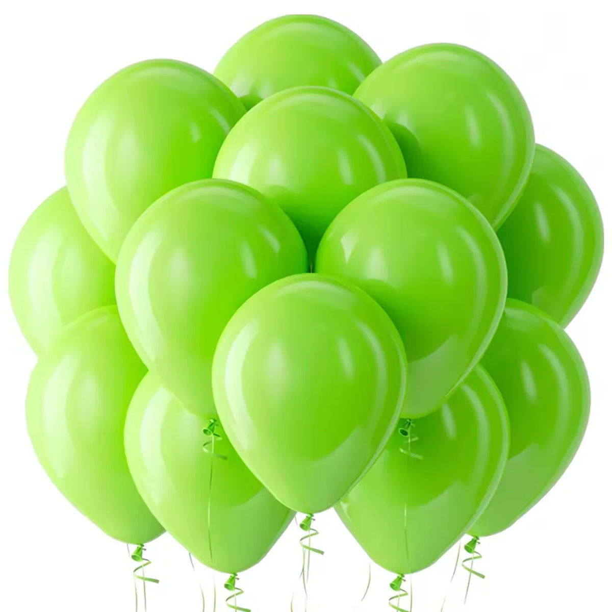 A bunch of pastel pink and blue latex balloons for a party pack