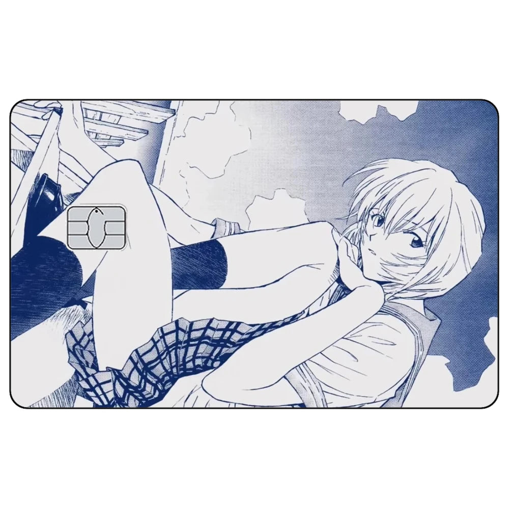 Matte Anime Card Skin Sticker for Credit and Debit Cards
