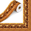 Vintage Gold Self-Adhesive Decorative Border Sticker Roll for DIY Projects