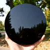 Polished Obsidian Mirror for Meditation & Crystal Displays