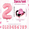 40-Inch Cowboy Cow Number Foil Balloon Set