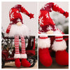 LED Gnome Christmas Ornaments – Soft Plush Hanging Decor