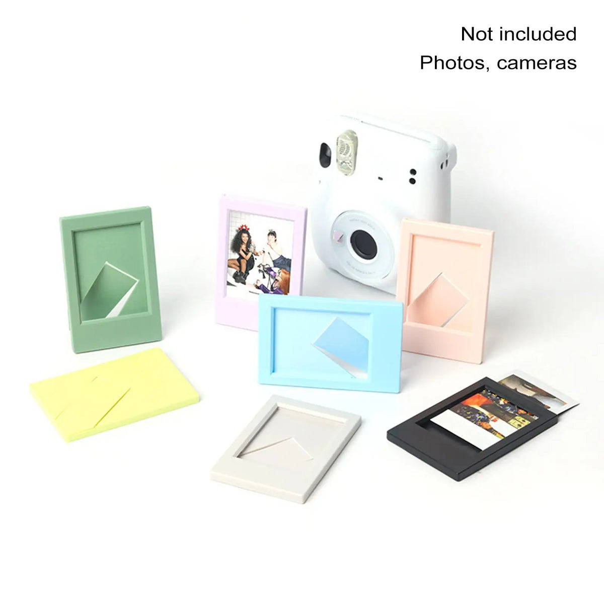 Colorful Desktop Photo Frame for 3-Inch Instax Mini Photos