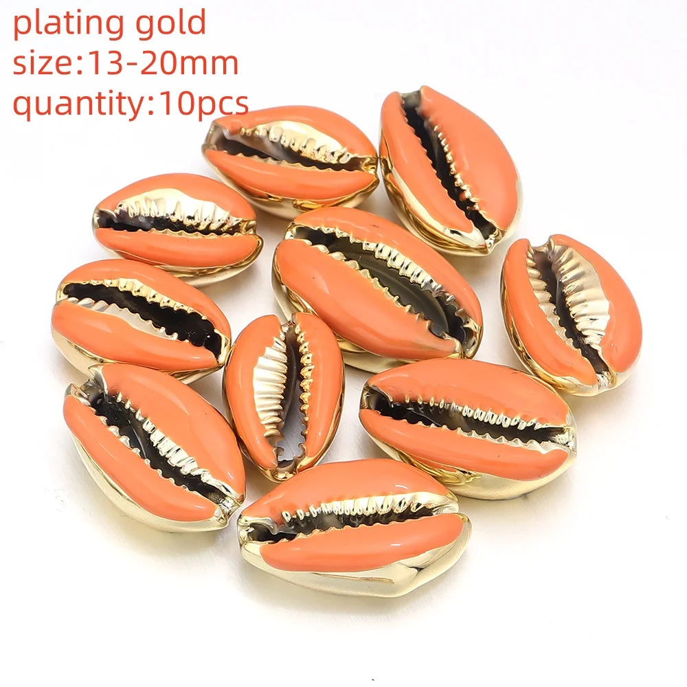 Natural Sea Snail Shell Beads for DIY Jewelry Making