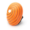 Orange spiral ninja mask for cosplay and Halloween