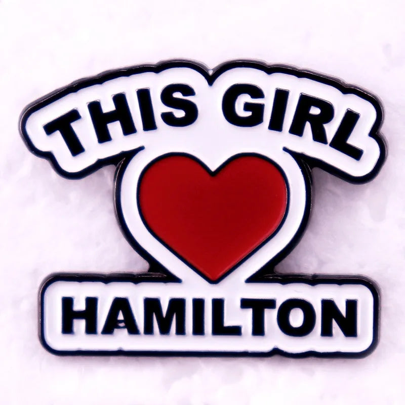Broadway Musical Enamel Pin Brooch