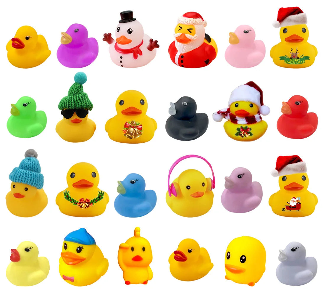24-Day Christmas Rubber Duck Advent Calendar
