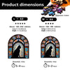 Product dimensions and assembly time for a cat-shaped wooden jigsaw puzzle.