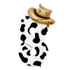 40-Inch Cowboy Cow Number Foil Balloon Set