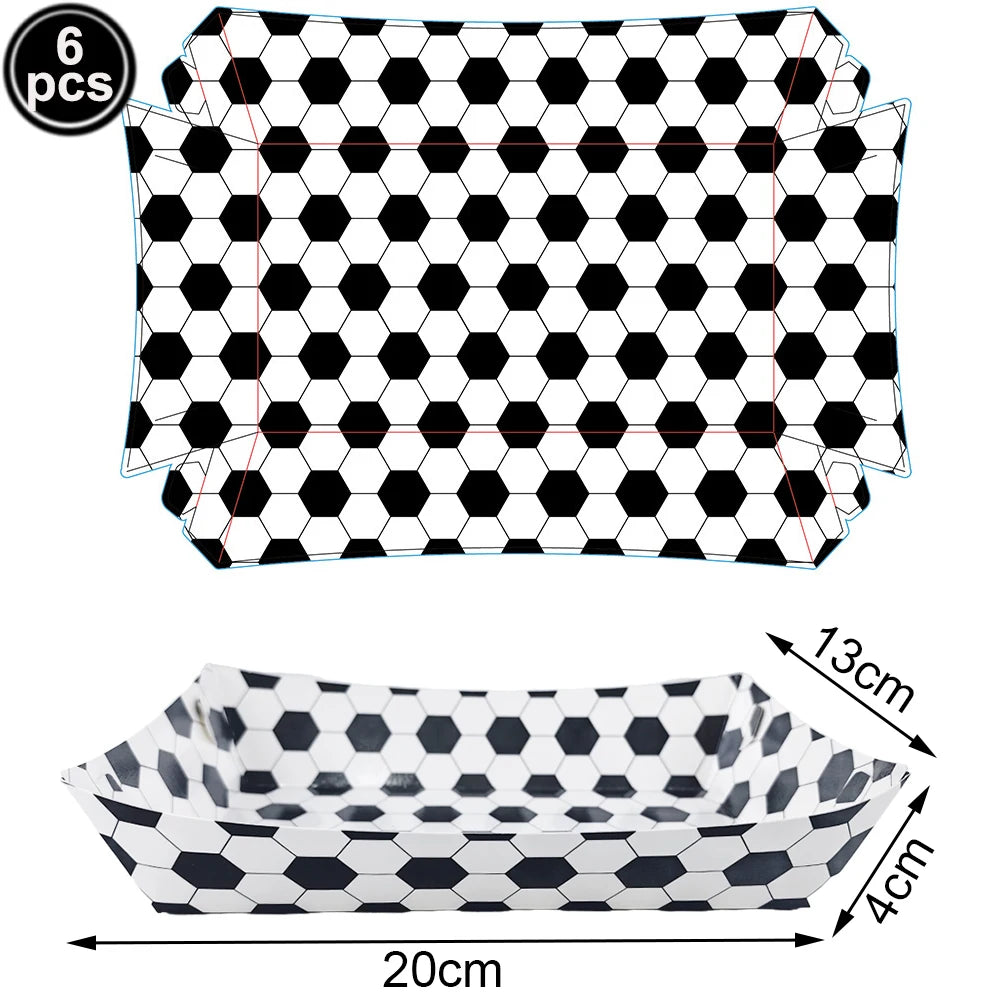 Soccer Party Disposable Tableware Set