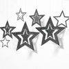 Gold Twinkle Star Paper Garlands