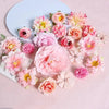 Mixed Silk Rose Artificial Flowers for Home & Wedding Decor