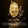 Solar-Powered Outdoor Festoon String Lights with Waterproof Garland Design
