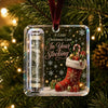 Crystal Clear Christmas Cash Gift Holder Ornaments