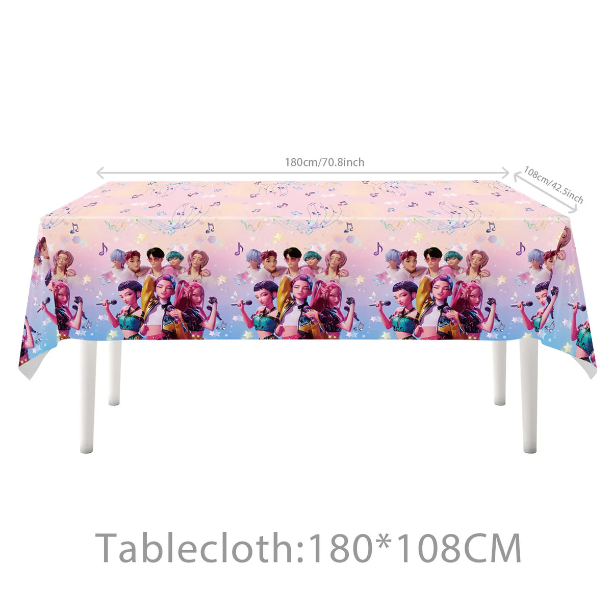 K-Pop Theme Disposable Party Set