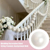 Elegant Pearl Bead Garland with Crystal Pendant for Wedding Backdrops