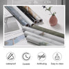 Rolls of self-adhesive marble contact paper in various shades and patterns for kitchen and bathroom decor