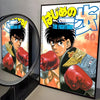 A canvas poster featuring a manga character in boxing attire with the title 'The Fighting' and the number 40.