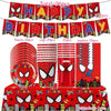 Superhero Birthday Party Tableware and Decoration Kit