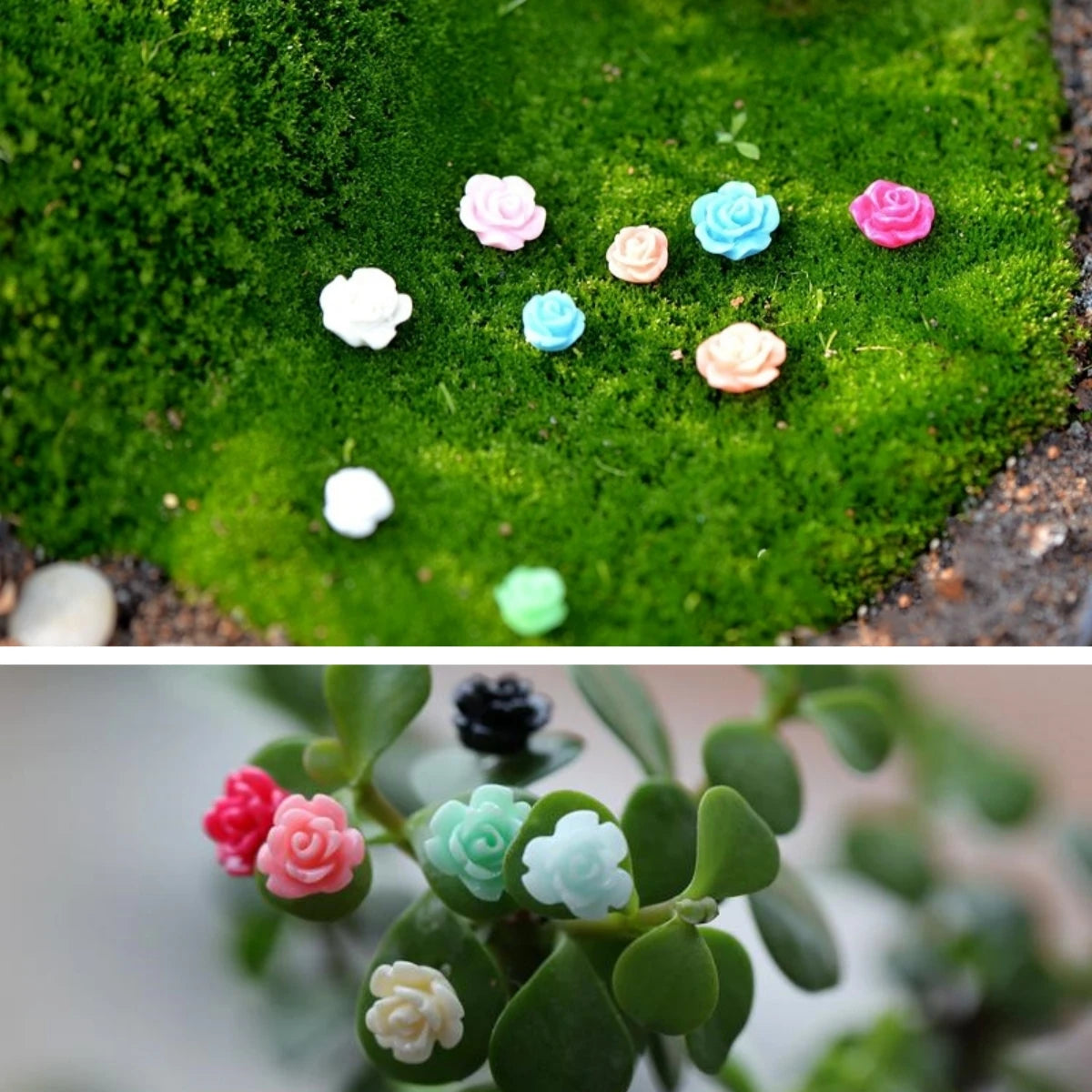 Miniature Fairy Garden Ornaments | Set of Resin Accents