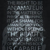 A black canvas print featuring a quote by Socrates about the beauty and strength of the body.