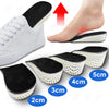 Invisible Height Increase Shoe Insoles with Arch Support
