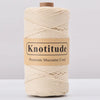 4mm Polyester Macrame Cord - 300g Spool for Knitting & DIY Crafts