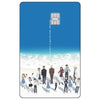 Matte Anime Card Skin Sticker for Credit and Debit Cards