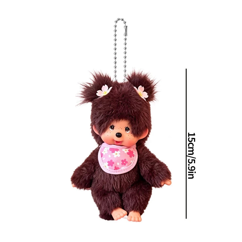 Monchhichi Plush Keychain Bag Charm