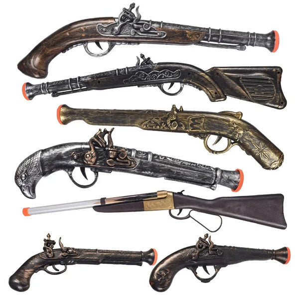 Classic Pirate Pistol Costume Prop