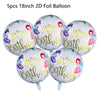 Butterfly Party Supplies Disposable Tableware Set for Birthday & Baby Shower