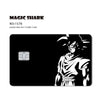 A black card skin featuring a Dragon Ball Super Saiyan character design.