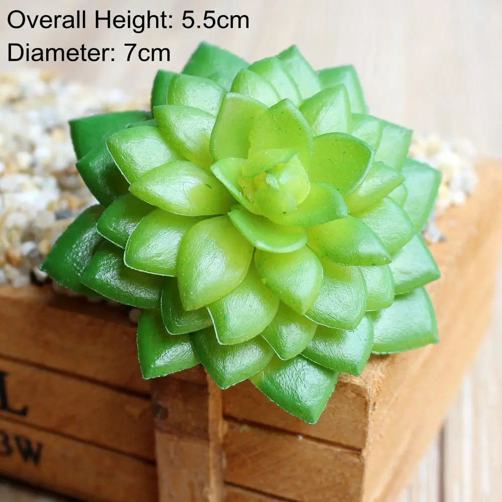 Artificial Succulent Bonsai for Desk & Home Decor