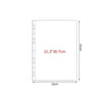 Hoja de fundas para photocards Kpop tamaño A4 con dimensiones 21.3 x 30.7 cm.
