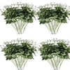A set of artificial eucalyptus stems used for floral arrangements.