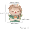 Resin Cartoon Girl Flower Planter
