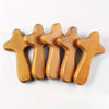 Set of 5 Wooden Pocket Prayer Crosses