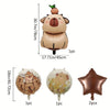 Capybara Cartoon Foil Balloon Party Decoration Set