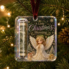 Crystal Clear Christmas Cash Gift Holder Ornaments