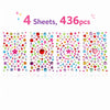 Self-Adhesive Rhinestone Gem Stickers – Multicolor Crystal Craft & Beauty Decor