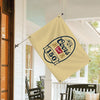 A beige banner featuring the Coors Banquet beer logo with the text 150 years.