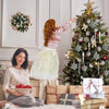 Acrylic Icicle Christmas Tree Ornaments (Set of 12)