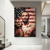 Aesthetic MMA Fighter Wall Art Poster – Waterproof & Easy to Stick
