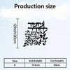 Production size chart showing the dimensions for Size S, which is 12 inches or 30 cm in height.