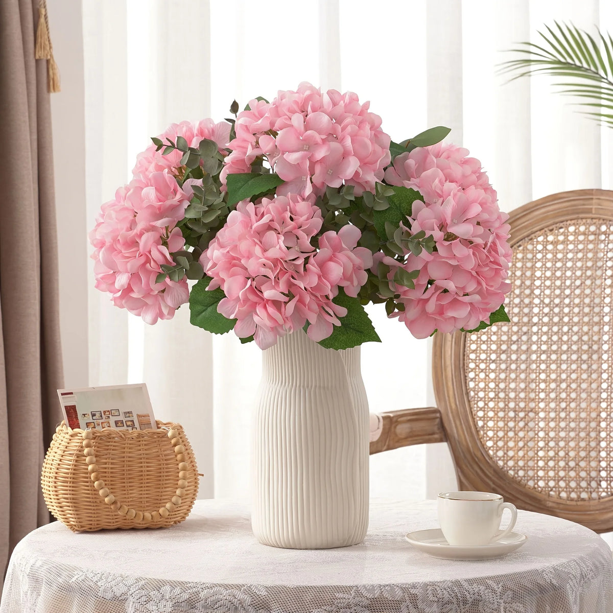 Artificial Hydrangea Stem for Weddings & Home Decor