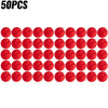 50 pieces of classic red clown nose soft foam balls for costumes and parties